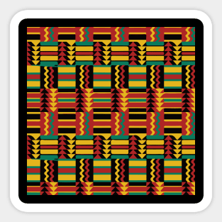 Rasta Kente Sticker